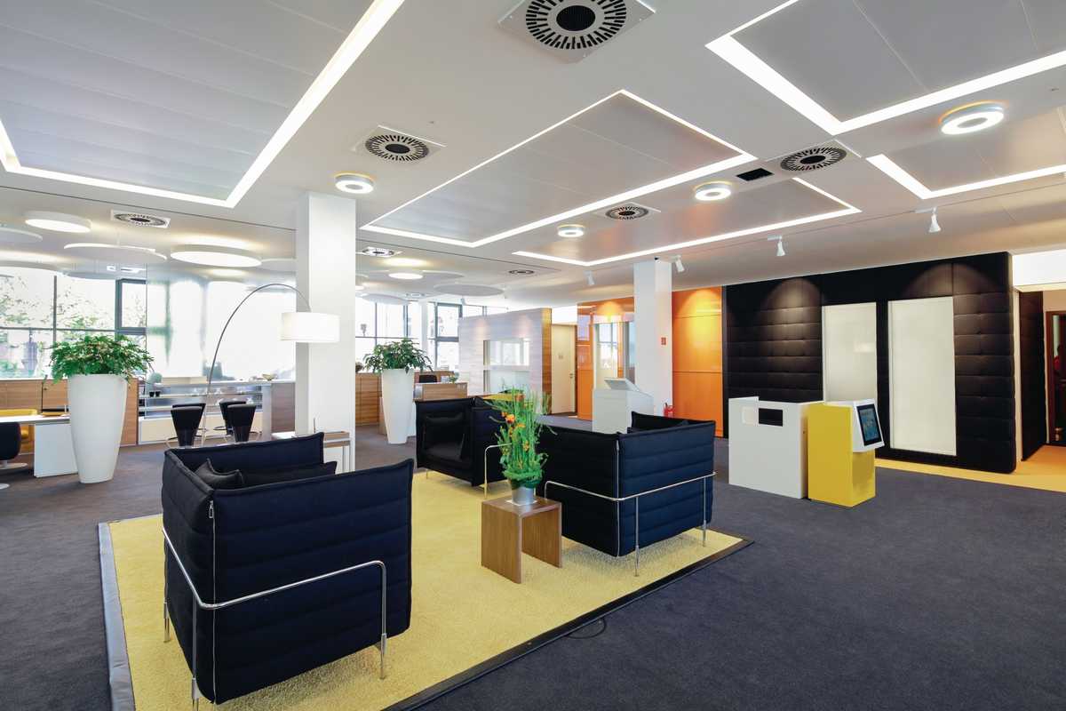 Потолочные панели отопления и охлаждения